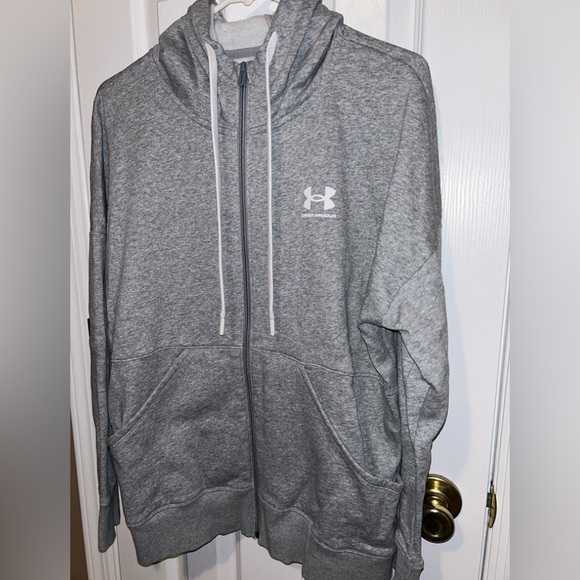 Under Armour Women's 
Rival Fleece Full Zip Hoodie - Picture 3 of 11